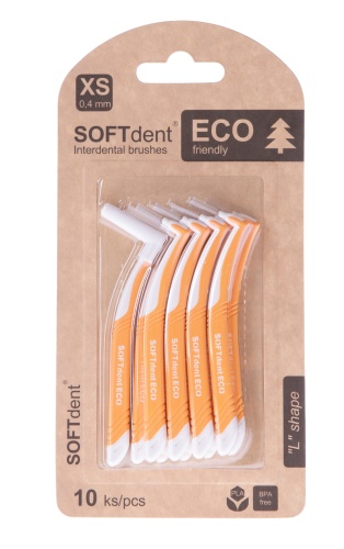 SOFTdent® ECO XS (0,4 mm) Interdental Brushes