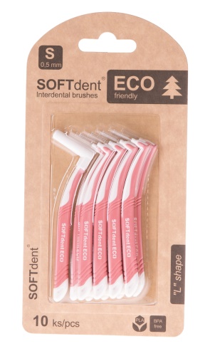 SOFTdent® ECO S (0,5 mm) Interdental Brushes