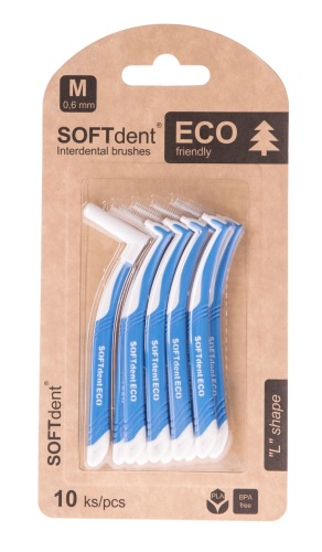 SOFTdent® ECO M (0,6 mm) Interdental Brushes